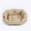 Danish Design Heritage Red &amp; Cream Stripe Herringbone Deluxe Slumber Dog Bed additional 6