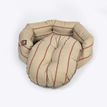 Danish Design Heritage Red &amp; Cream Stripe Herringbone Deluxe Slumber Dog Bed additional 5