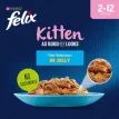 Felix As Good As It Looks Kitten Fish Selection in Jelly Wet Food additional 3