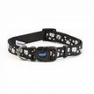 Ancol Fashion Adjustable Black Daisy Nylon Dog Collar additional 1