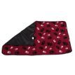 AniMate Dog Blanket in Red Paw Print additional 1