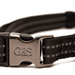 Great&amp;Small Glow Reflective Black Collar additional 2