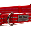 Great&amp;Small Glow Reflective Red Dog Collar additional 2
