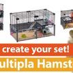 Ferplast Multipla Hamster/Mice Cage Black additional 2