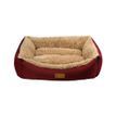 Dubex Jellybean Dog Bed Burgundy &amp; Camel additional 1