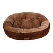 Dubex Ottoman Oval Dog Bed Chocolate &amp; Brown additional 1