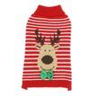 Happy Pet Reindeer Stripe Sweater additional 1