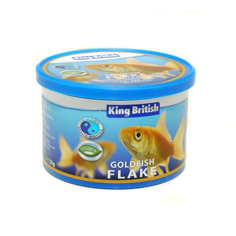 King British Natural Goldfish Flake (with Ihb) 55g