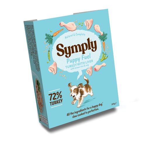 Symply Puppy Turkey With Brown Rice &amp; Veg Dog Food