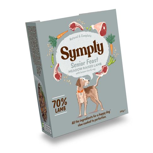Symply Lamb With Brown Rice &amp; Veg Senior Dog Food