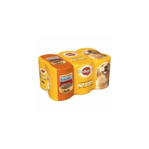 Pedigree Chicken Lamb &amp; Beef In Jelly Wet Dog Food Variety Pack