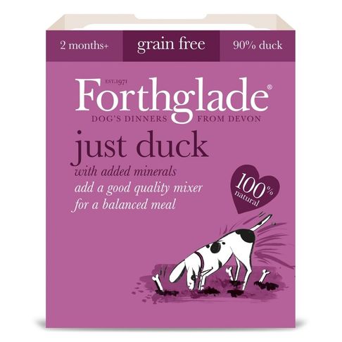 18 x 395 Forthglade Just Duck Natural Wet Dog Food