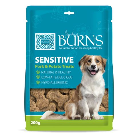 Burns Sensitive Pork &amp; Potato Treats 200g
