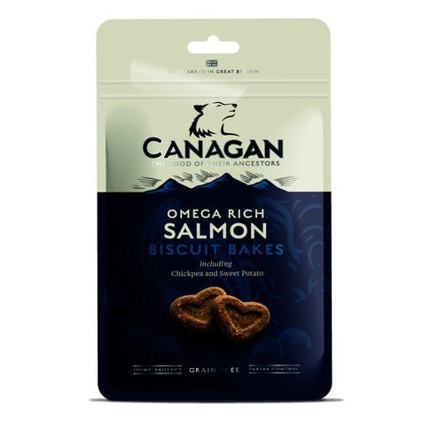 Canagan Omega Salmon Biscuit Bakes Dog Treats 8 x 150g