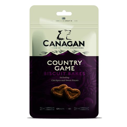 Canagan Country Game Biscuit Bakes Dog Treats 8 x 150g