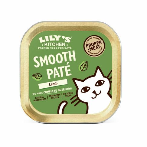 19 x 85g Lily's Kitchen Smooth Pate Lamb Cat Food