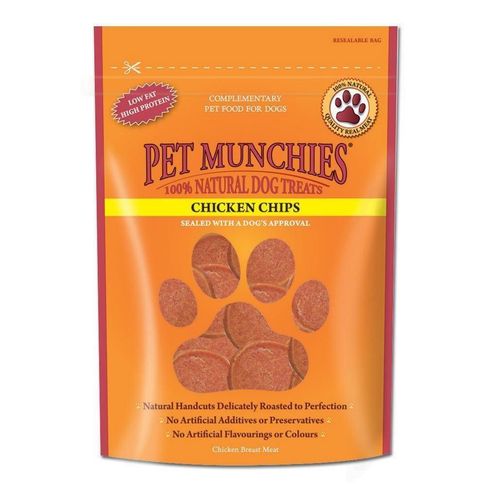 Pet Munchies Natural Dog Treat Chicken Chips