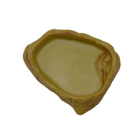HabiStat Repti-Rock Sand Stone Water Dish