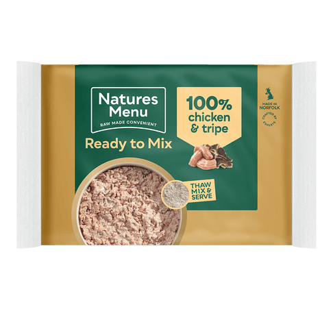 Natures Menu Minced Chicken &amp; Tripe Raw Dog Food
