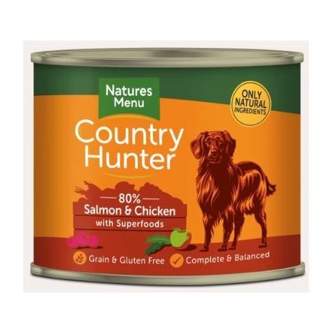 Country Hunter Salmon &amp; Chicken Wet Dog Food Can