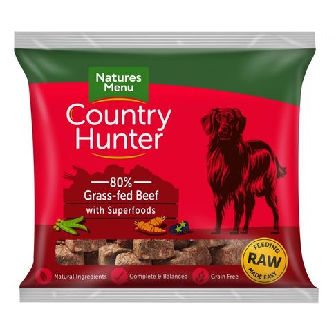 Country Hunter Turkey &amp; Goose Raw Nuggets for Dogs