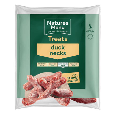 Natures Menu Duck Necks Natural Raw Dog Treat