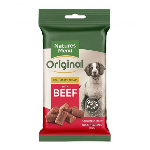 Natures Menu Real Meaty Beef Dog Treats
