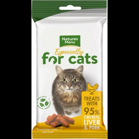 Natures Menu Real Meat Chicken &amp; Liver Cat Treats
