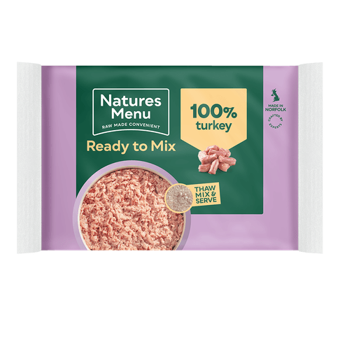 Natures Menu Minced Turkey Raw Dog Food