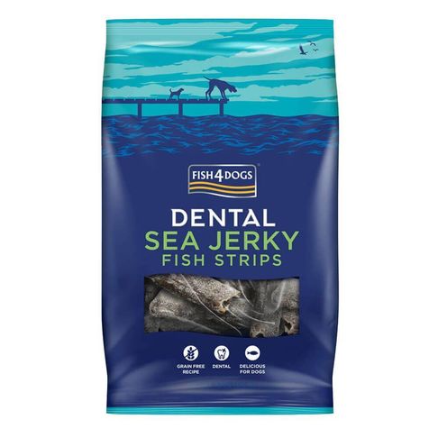 Fish4Dogs Sea Jerky Skinny Strips Dog Treats