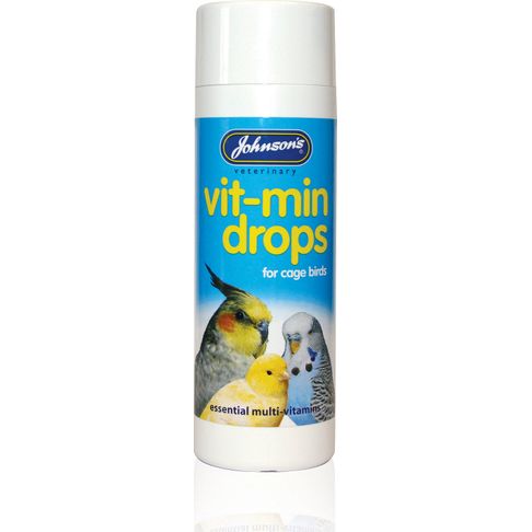 Johnson's Vit-Min Drops for all Cage Birds 100ml