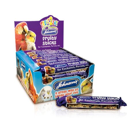 Johnson's Cockatiel/Parrot Fruity Stick