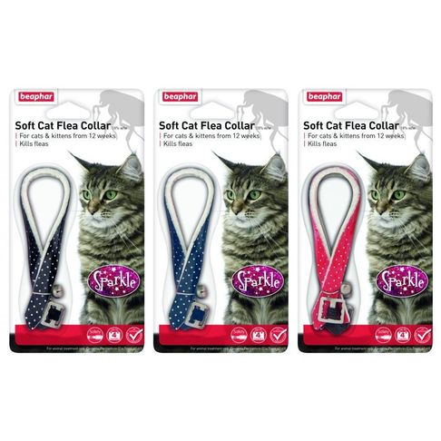 Beaphar Soft Cat Flea Collar Sparkle