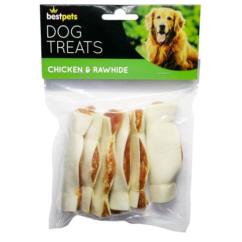 Bestpets Chicken &amp; Rawhide Dog Treats 100g