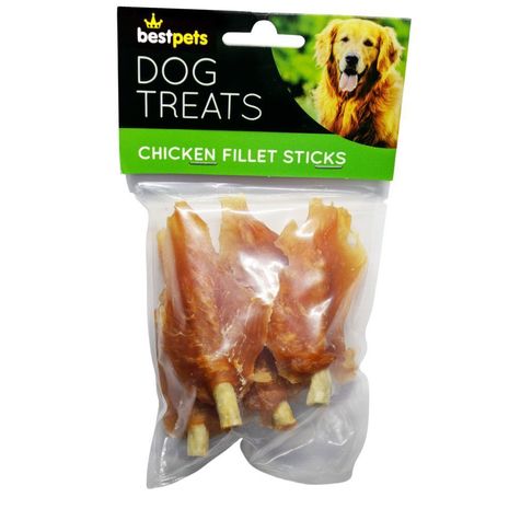 Bestpets Chicken Fillet Sticks 100g