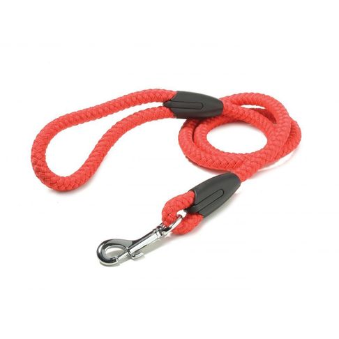 Sharples 'N' Grant Walk 'R' Cise Nylon Rope Trigger Hook Lead - Red 1.2m x 107cm