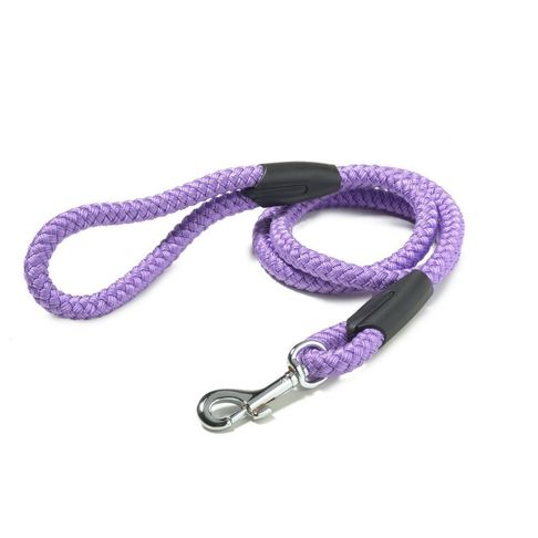 Sharples 'N' Grant Walk 'R' Cise Nylon Rope Trigger Hook Lead - Lilac 1.2m x 107cm