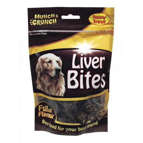 Munch &amp; Crunch Liver Bites 125g