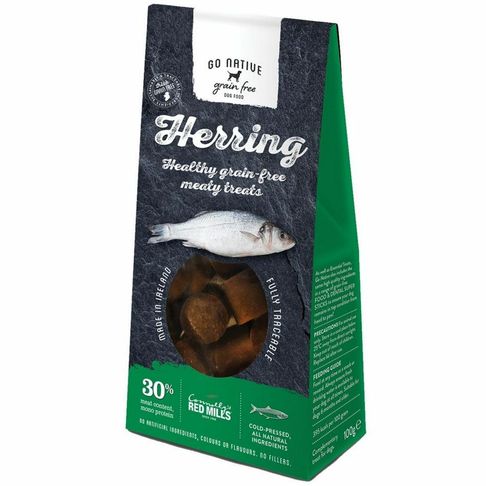 Go Native Treats Herring 100g