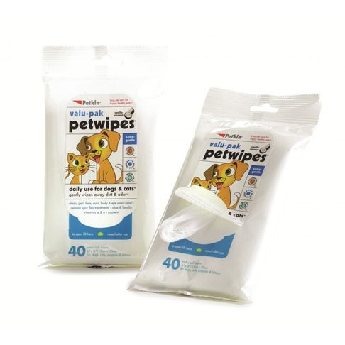 Petkin Eco Wipe Vanilla &amp; Coconut