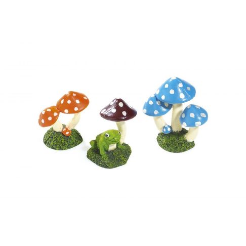 Classic Mushroom Aquarium Ornament Assorted