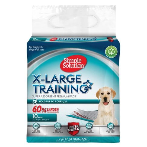 Simple Solution Puppy Training Pads Extra Large 10 Pads