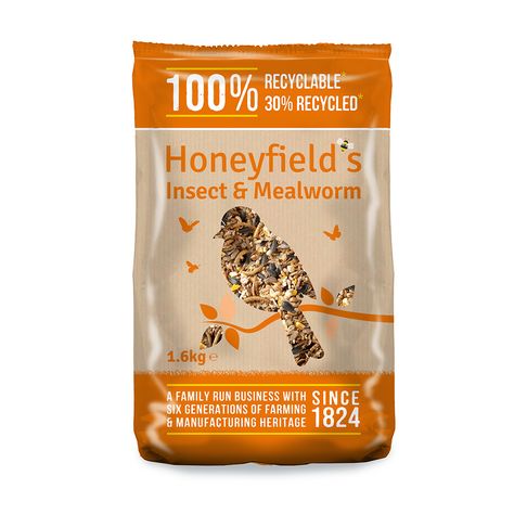 Honeyfields Insect Mealworm Mix 1.6kg