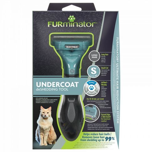 FURminator  Undercoat deShedding Tool for Long Hair Cat