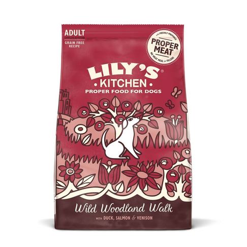 Lily's Kitchen Grain Free Adult Dog Venison, Duck &amp; Salmon