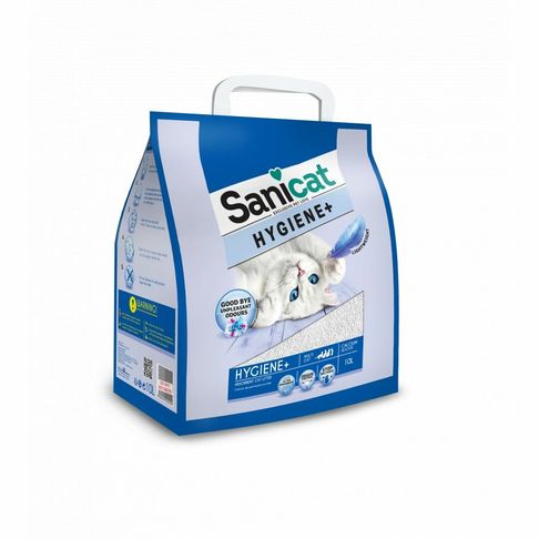 Sanicat Hygiene+ Non Clumping Cat Litter 10L