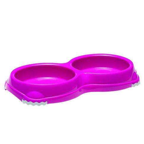 Moderna Smarty Bowl Double 2 x 200ml Hot Pink