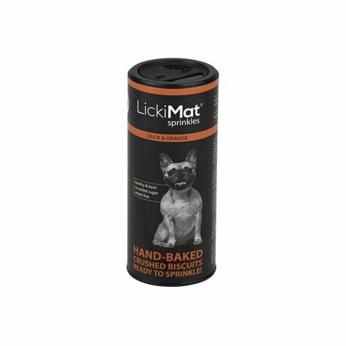 Lickimat Dog Sprinkles Duck &amp; Orange 150g