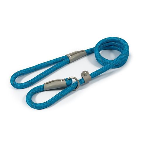 Ancol Reflective Slip Dog Lead in Blue