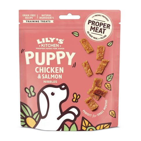 Lily's Kitchen Puppy Treats Chicken &amp; Salmon 70g